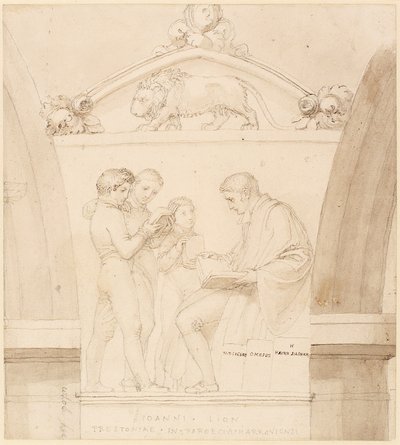 Design for a Monument of John Lyon by John Flaxman